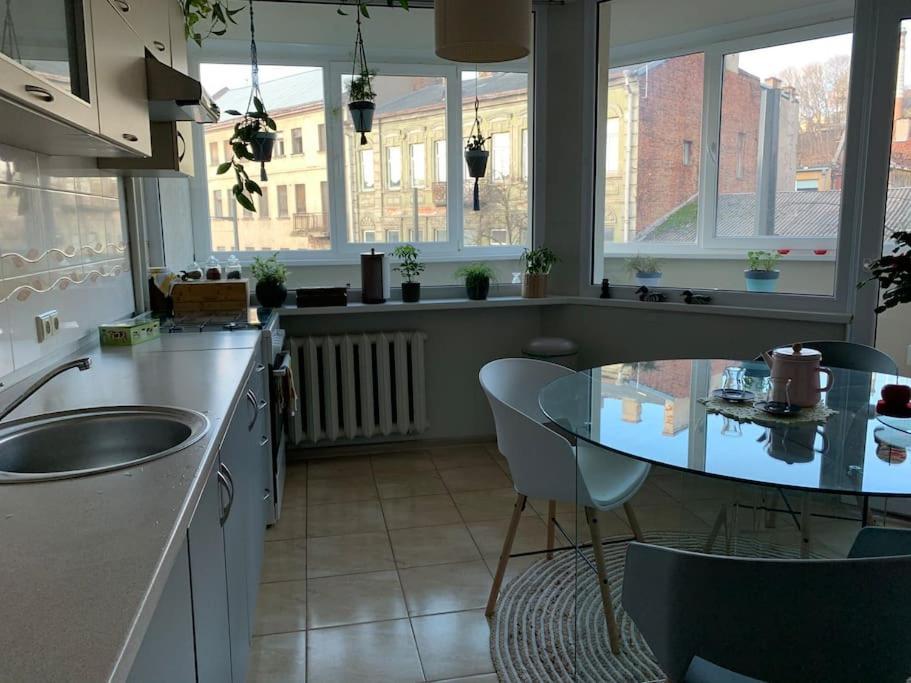 Three Bedroom With Two Terraces For 7People+Baby Kaunas Ngoại thất bức ảnh
